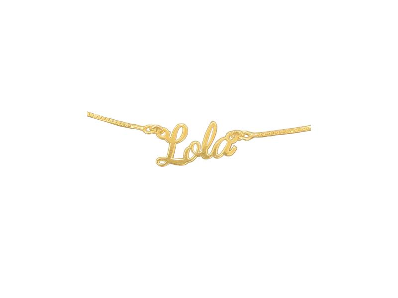 Collana personalizzata con nome Lola