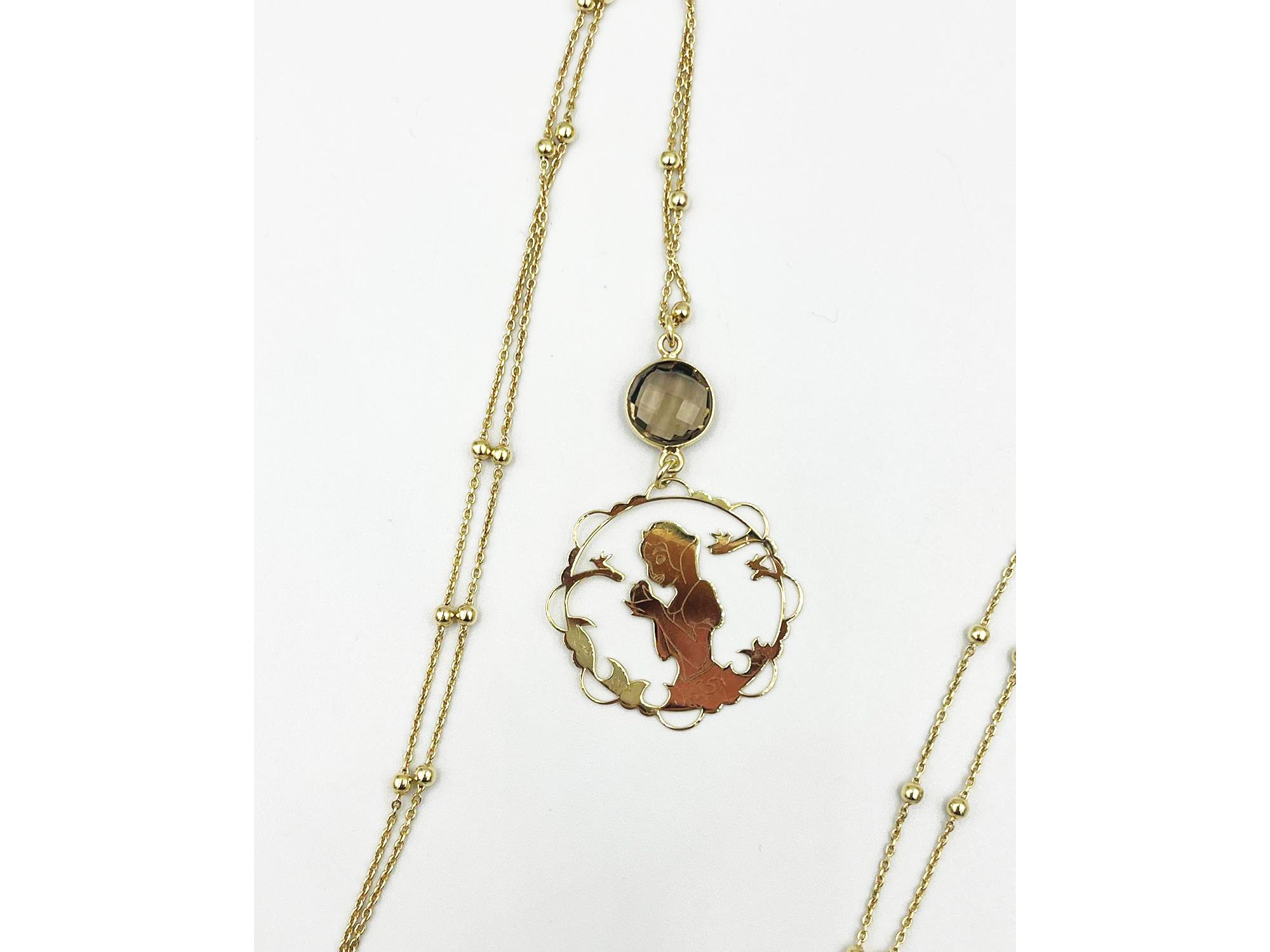 Etno collana Biancaneve.