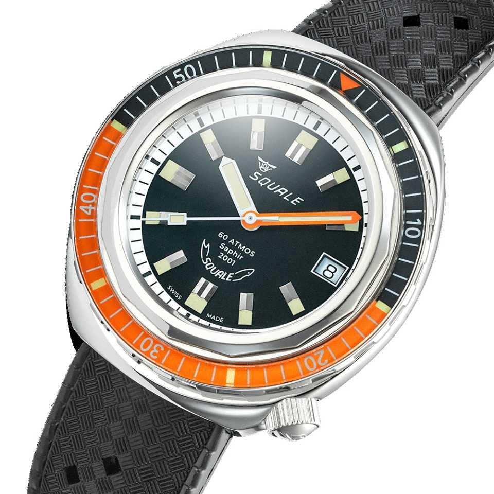 Squale - Orologio Heritage 2001 Michel Laval Limited Edition 2001laval.Ht