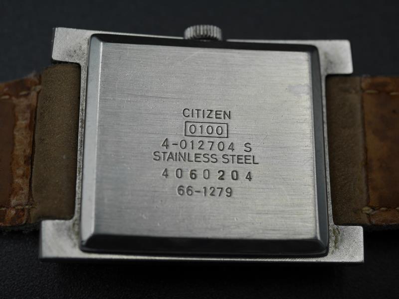 Citizen Tank anni 60 manuale ref. 66 1279